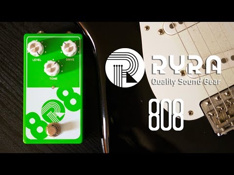 The Best TS808 Clone? - RYRA - 808 Pedal Demo (3 Guitars)