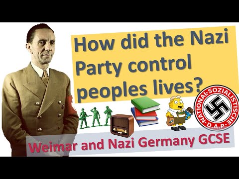 Propaganda, Censorship and Control in Nazi Germany