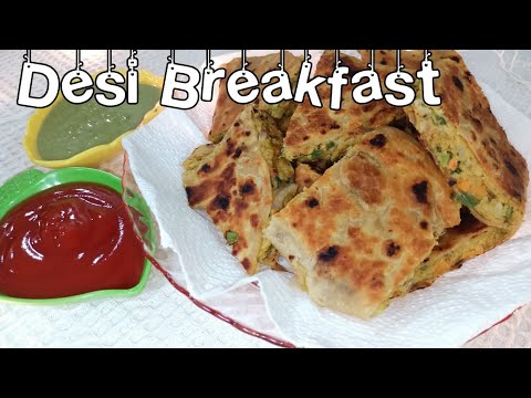 Desi Breakfast Recipe | Healthy, Tasty & Easy Breakfast | Meenaz
