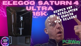 elegoo Saturn 4 ultra 16k unboxing with heated vat/ wings #elegoo #saturnultra16k #heatedvat