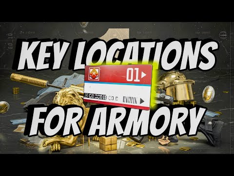 All Key Locations In Armory