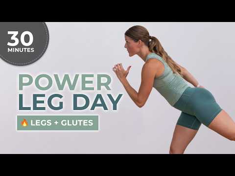 30 Minute Best Leg Day Workout Power Legs