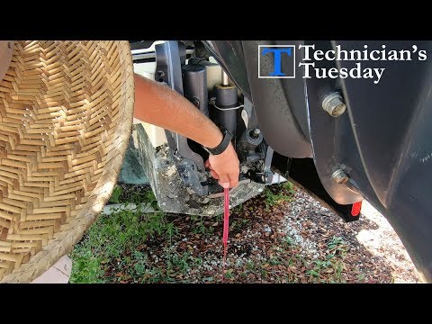 Fixing The Trim Tilt On An Outboard Motor! Trim & Tilt Problems!