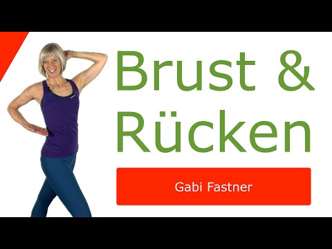 🍎 14 min. Brust und Rücken | bewegliche BWS, starker Rücken und Brust, ohne Geräte, im Stehen