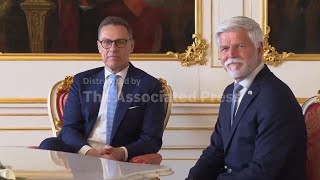 Czech and Finnish presidents meet in Prague to discuss NATO and Ukraine