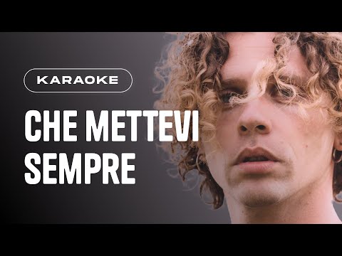 dile, Federica Carta | Che Mettevi Sempre // Piano Karaoke con Testo