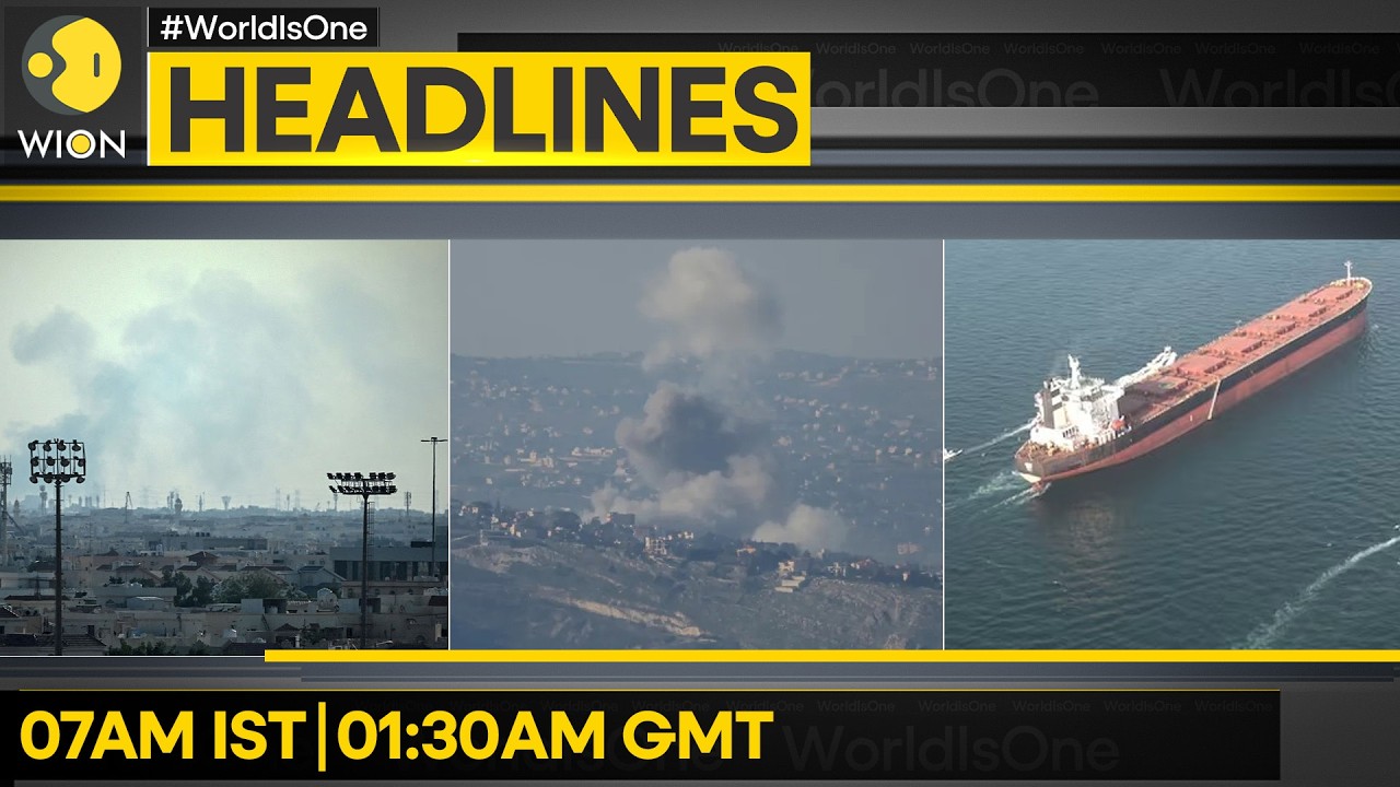 Israel-Iran War: Israeli Strikes Hits Hezbollah-linked TV Channel | WION HEADLINES