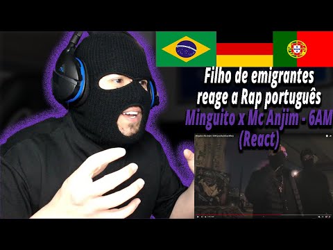 Minguito x Mc Anjim - 6AM prod. Mizzy Miles (React) I Filho de Emigrantes reage a Rap português#154