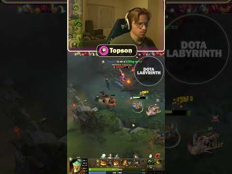 Kez 7.40 IS CRAZY And Topson Proves it in Dota 2 #dota2 #gaming #outplay