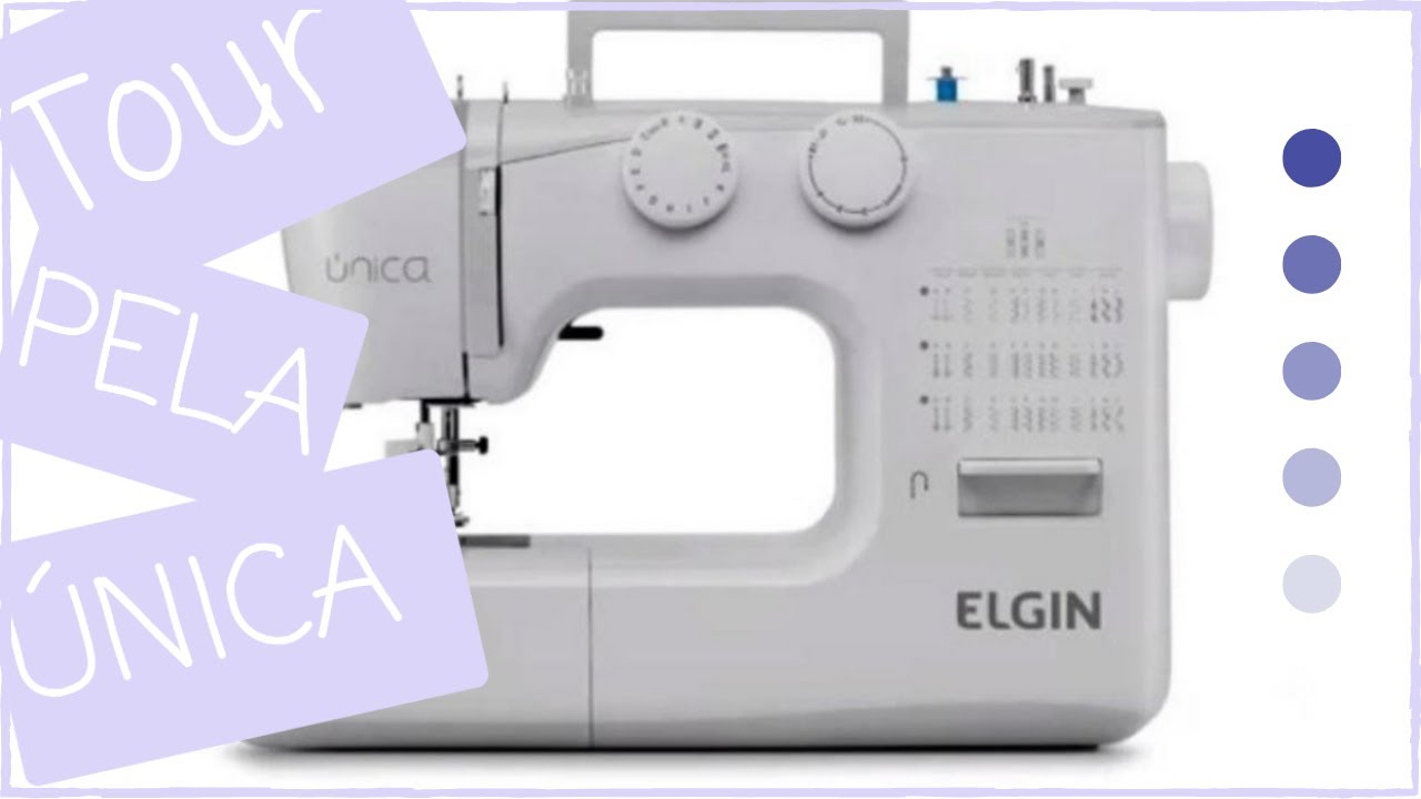 TOUR NA MÁQUINA DE COSTURA | conhecendo a Elgin Única JX 4040