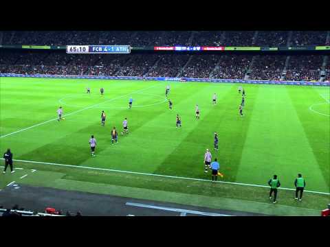 La Liga | Gol de Ibai (4-1) en el FC Barcelona - Athletic Club | 01-12-2012 | J14