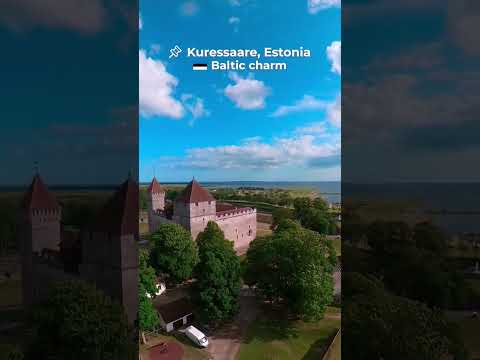🇪🇪 Estonia's Island Castle - Kuressaare 4K