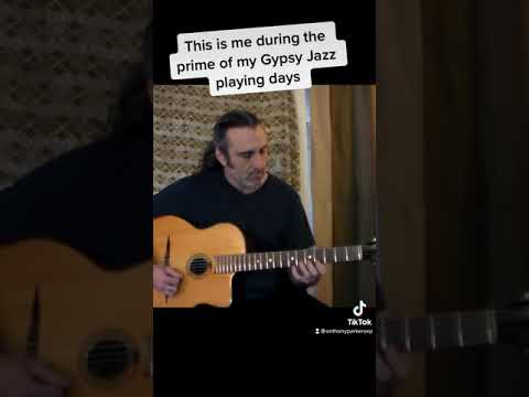 An oldie from my gypsy jazz playing days #shorts