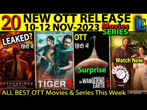 Oppenheimer OTT Release This Week NOV-2023 l New OTT Movies Series @Netflix @PrimeVideoIN @SonyLIV