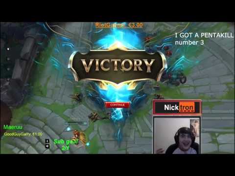 Top 5 Pentakill reactions