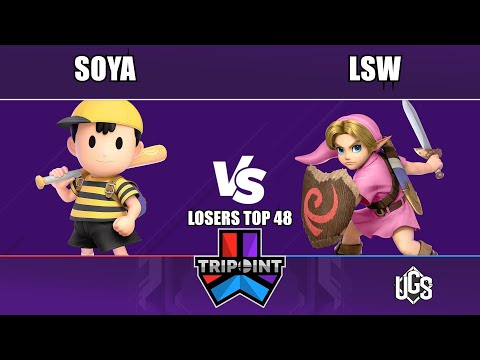 Tripoint Smash: The Finale - Losers Top 48 - Soya(Ness) Vs. LSW(Young Link)