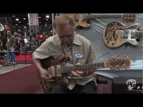 Summer NAMM '11 - Burly Custom Guitars Demo with Lou Pallo