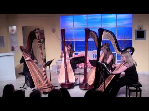 Chicago Harp Quartet- Habanera Gris (Ortiz)
