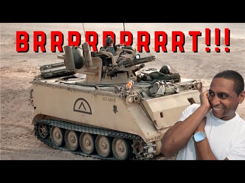 La prova che l'esercito americano è selvaggio | M741 (M113 con un cannone rotante da 20 mm)