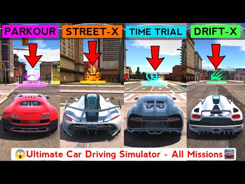 Ultimate Car Driving Simulator 2022 All Missions - Android Gameplay - New Update Version 6.8 - YouTube