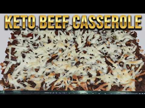 This Cheesy Keto Beef Bake Casserole Is So Addictive!