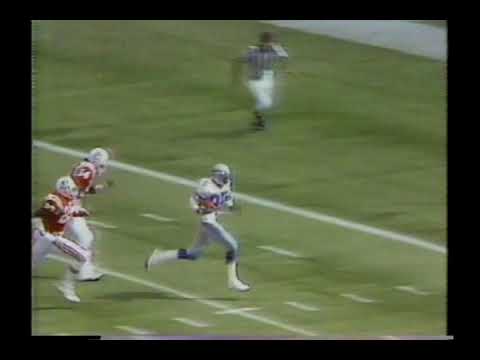 Paul Johns Final Career Touchdown 9 1984 vs New England
