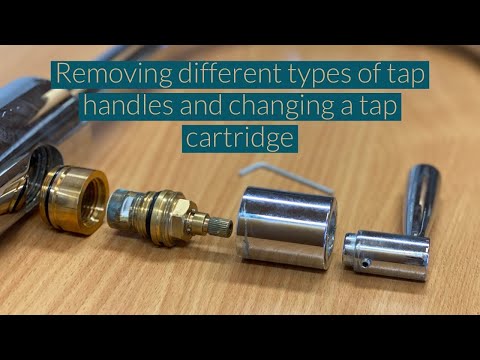 Removing different types of tap handles - How to Replace ceramic cartridge valve @Tap Magician