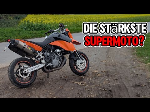 140 hp on a supermoto? I'm testing the KTM 990 SM.