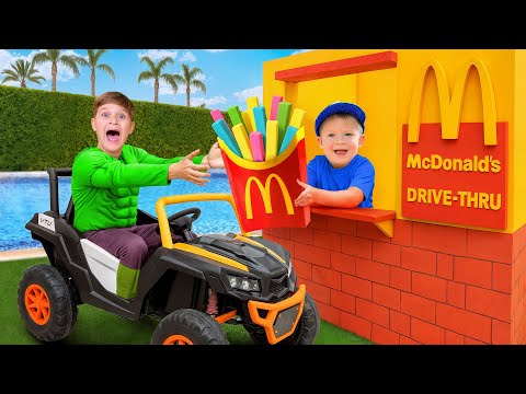 Adam Serves Funny Customers at McDonald's