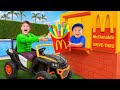 Adam Serves Funny Customers At McDonald S