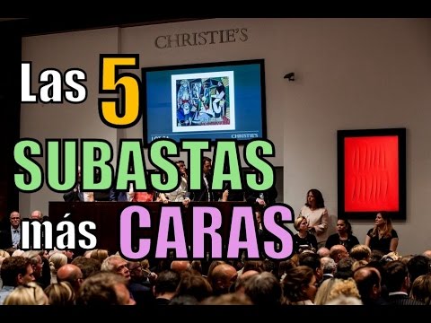 The 5 most expensive auctions in history