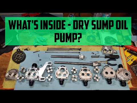 What is inside a Dry Sump oil pump? How to disassemble a Peterson 5 stage oil pump