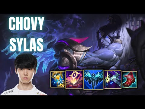 HLE CHOVY IS UNSTOPPABLE WITH SYLAS | CHOVY PLAYS SYLAS MID VS VIKTOR | KR PATCH 11.10