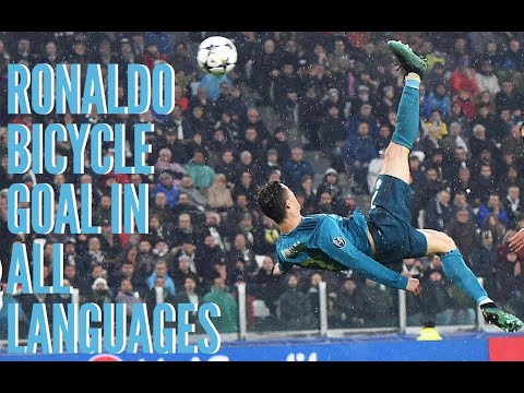 Cristiano Ronaldo bicycle kick vs Juventus | CL season 17/18 | 4K ULTRA HD | Different languages