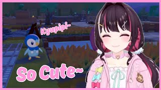 AZKi First Time Playing Pokémon and Finally Find Her Favorite 【Hololive】