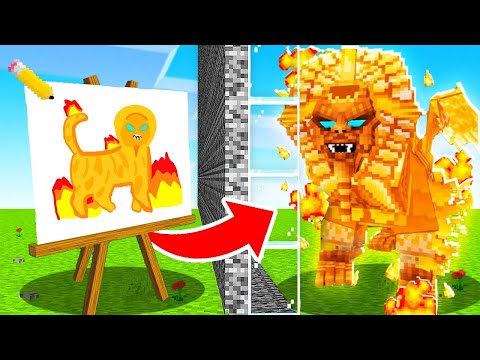 Ultimate Mob Battle In Minecraft - Watch me Paint any Mob!
