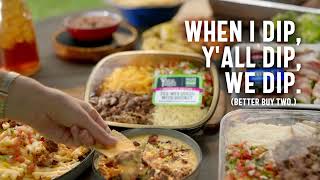 H-E-B Brisket Queso. To Texas, with love