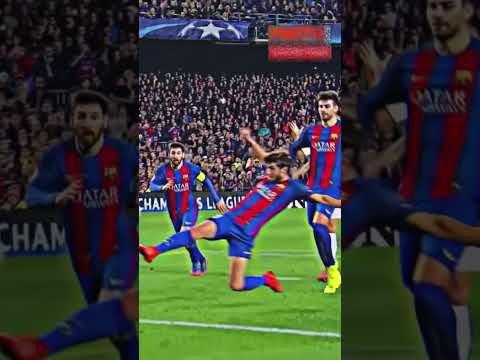 SERGI ROBERTO GOAL vs PSG EDIT! #football #barcelona