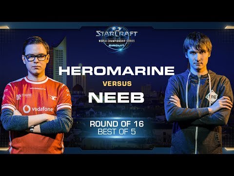 HeRoMaRinE vs Neeb TvP - RO16 - WCS Leipzig 2018 - StarCraft II