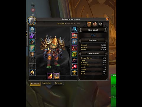 WoW mythic dungeons Warrior