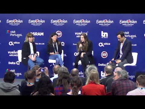 ESCKAZ in Lisbon: Sennek (Belgium) press-conference