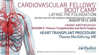 Download Lagu Heart Transplant Procedure (Thomas MacGillivray, MD) Thumbnail