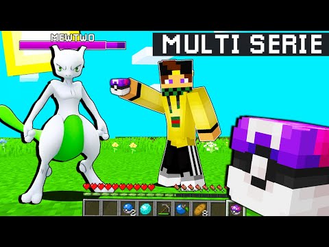 I CATCHED SHINY MEWTWO WITH MY FRIENDS!! - Minecraft MULTIPIXELMON