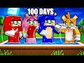 I Survived 100 Days In A POOL Minecraft