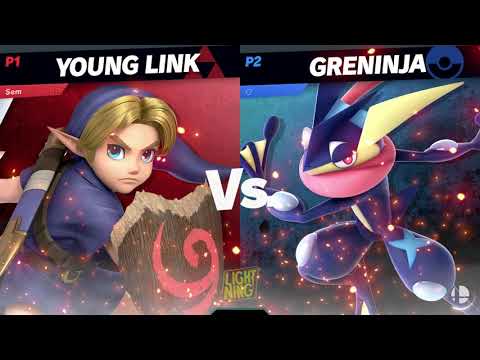 Lightning: Strikes Twice | Supahsemmie (Young Link) vs iStudying (Greninja) | Winners Quarters