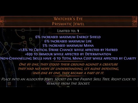 [PoE Sanctum] Watchers Eyes Beast Rerolls helped to make 4.7 mirrors profit in a day. Explaining How