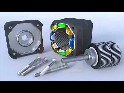 Stepper Motor — Internal Mechanics