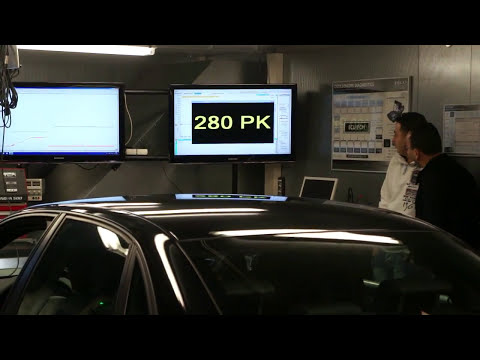 Audi A4 DTM quattro dyno