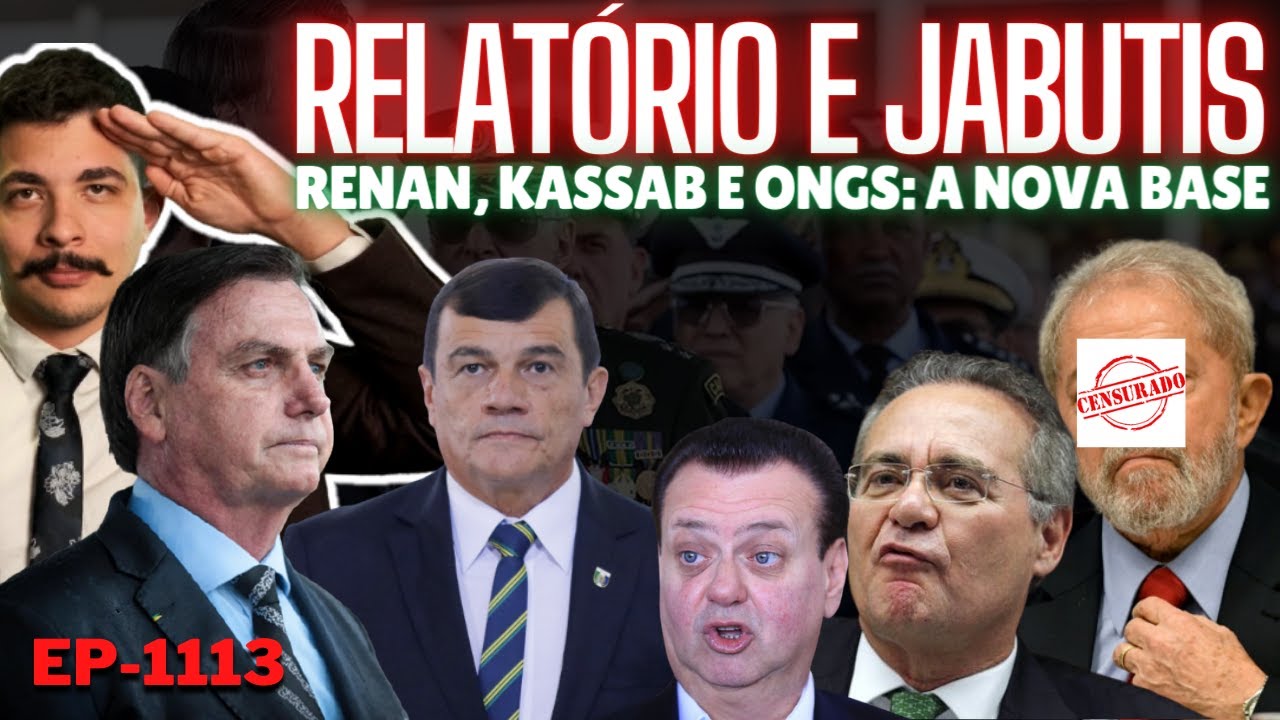 RELATÓRIO e AÇÕES da Direita + JABUTIS na PEC do ROMBO + Renan, Kassab e ONGS: a NOVA BASE.