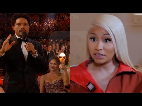 Nicki Minaj Reacts To Trevor Noah's Grammys Joke, Chrissy Teigen's Wave